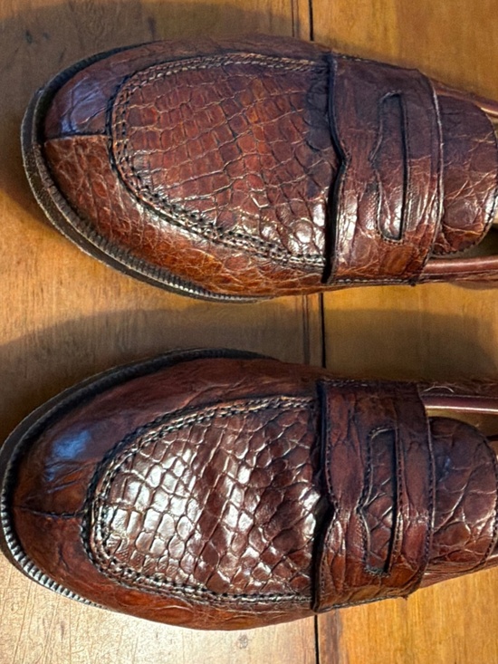 Cole Haan Alligator Loafers 8D main image 6